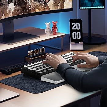 Amazon.co.jp：MAMBASNAKE キーボード用リストレストCNC